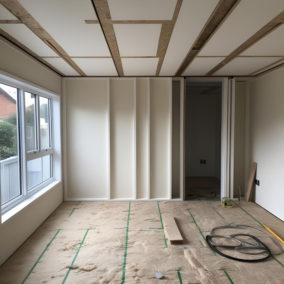 Cloison, plafond & isolation